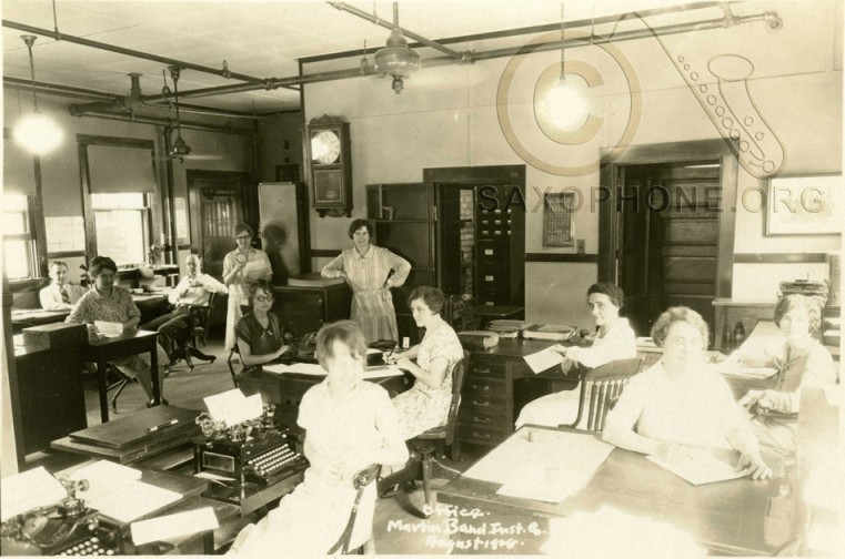 Martin Band Instrument Co- August 1928-Office