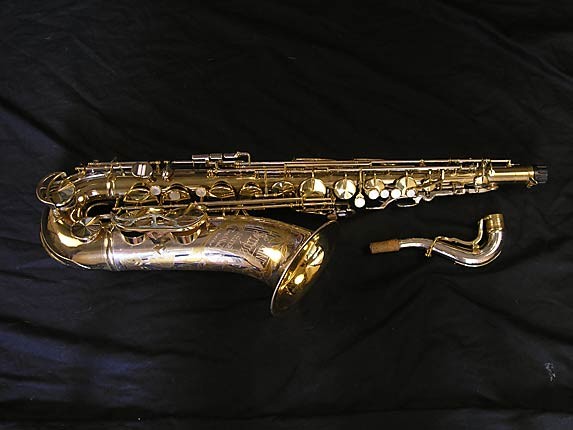 King Silver-Sonic Gold Inlay Super 20 Tenor - 385231 - Photo # 1
