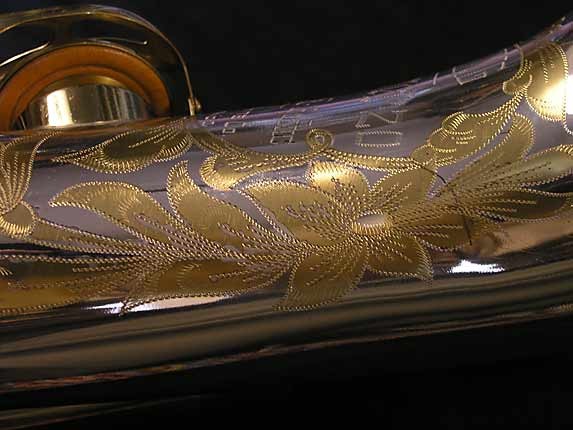 King Silver-Sonic Gold Inlay Super 20 Tenor - 385231 - Photo # 17