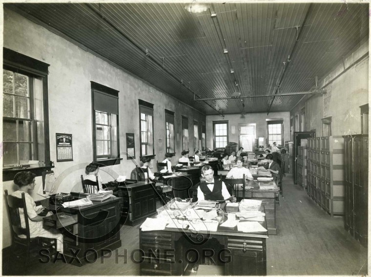 Buescher Sales Office 1912