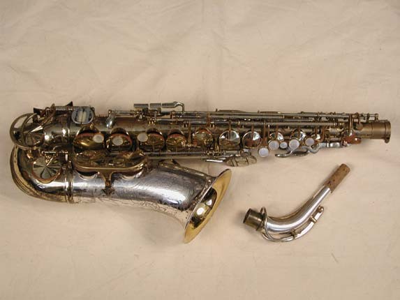 king super 20 alto saxophone sliversonic