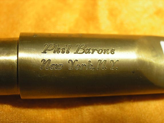 Phil Barone Custom Brass Tenor - Photo # 3