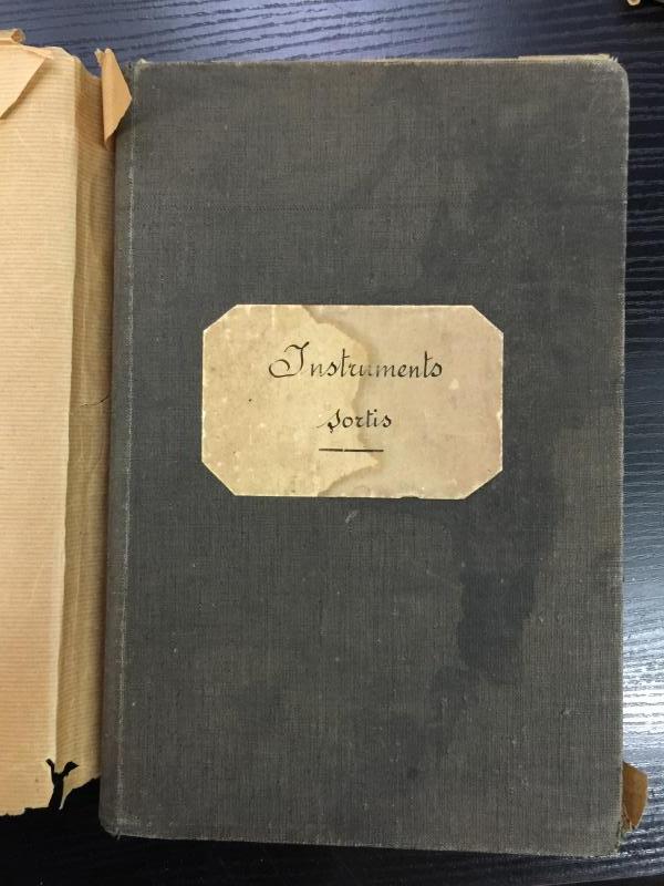 Adolphe Sax log book 1